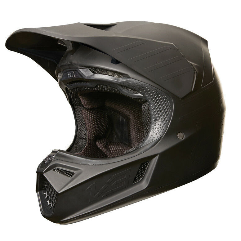 Fox V3 MATTE CARBON MX Helmet with MIPS - Matte Black - Medium: MASH ...