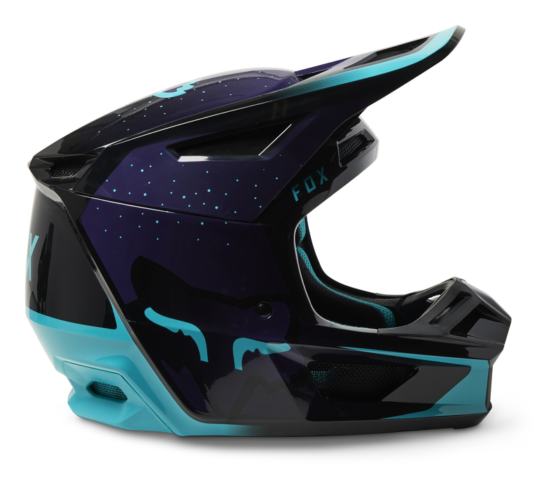 Fox store helmet purple