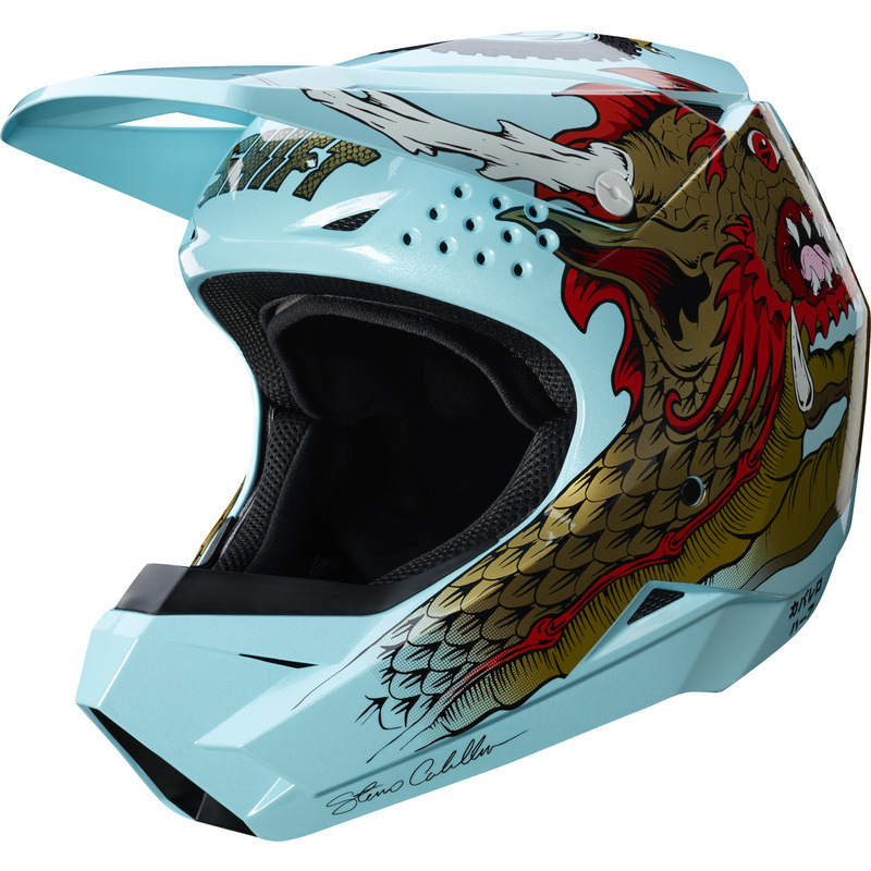 Download Shift Whit3 Caballero MX Helmet - Aqua: MASH - Melbourne ...