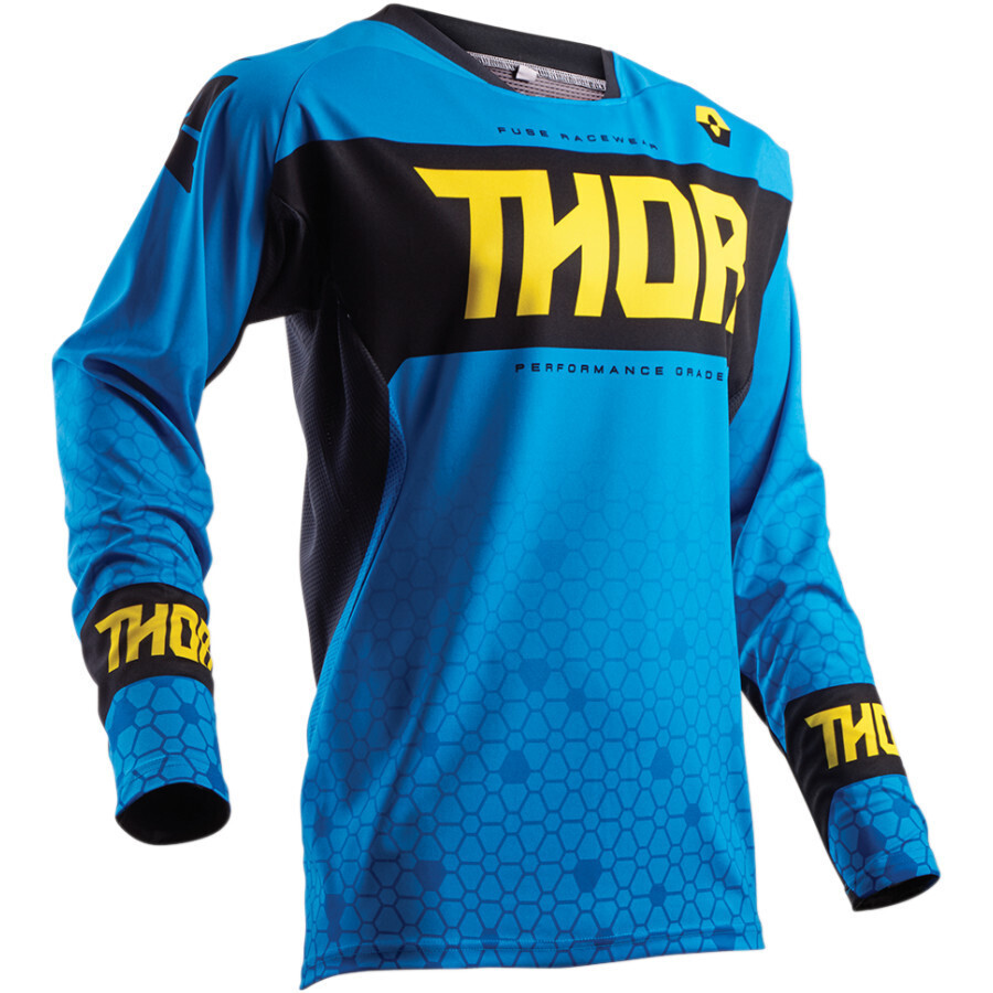 Thor Fuse MX Jersey - Bion Blue: MASH - Melbourne Action Sports Home