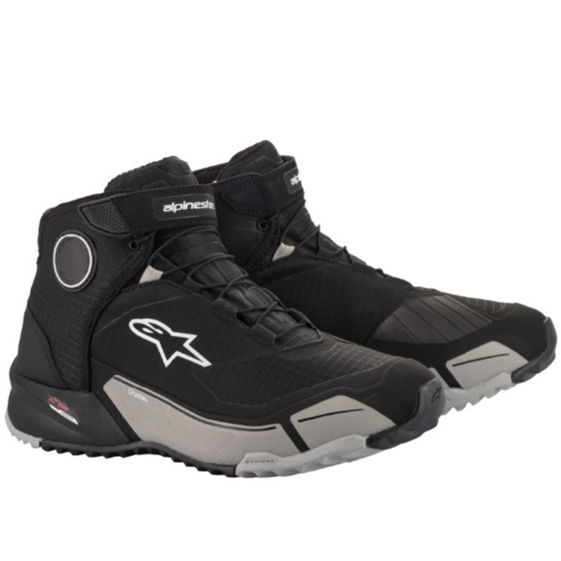 Alpinestars CRX Drystar Waterproof Riding Shoes - Black/Grey: MASH - Melbourne Action Sports Home