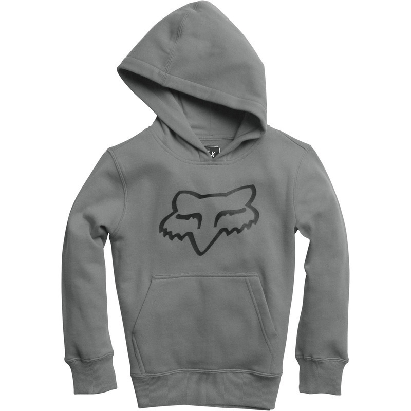 Fox Youth Legacy Hooded Fleece Grey MASH Melbourne Action Sports Home