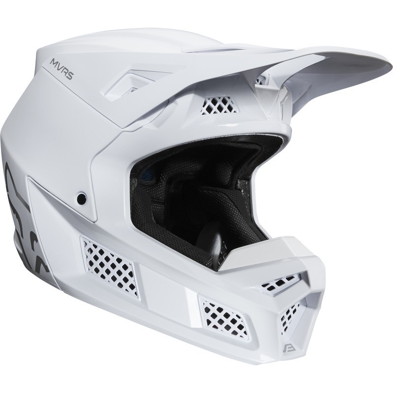 all white mx helmet