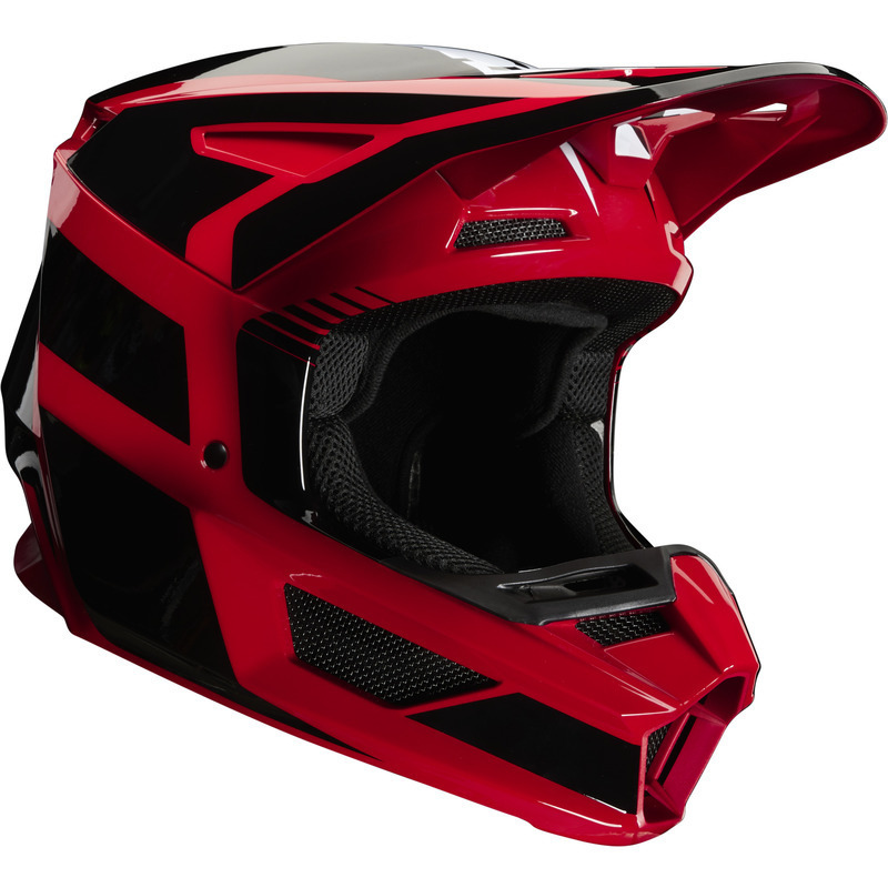 red mx helmet