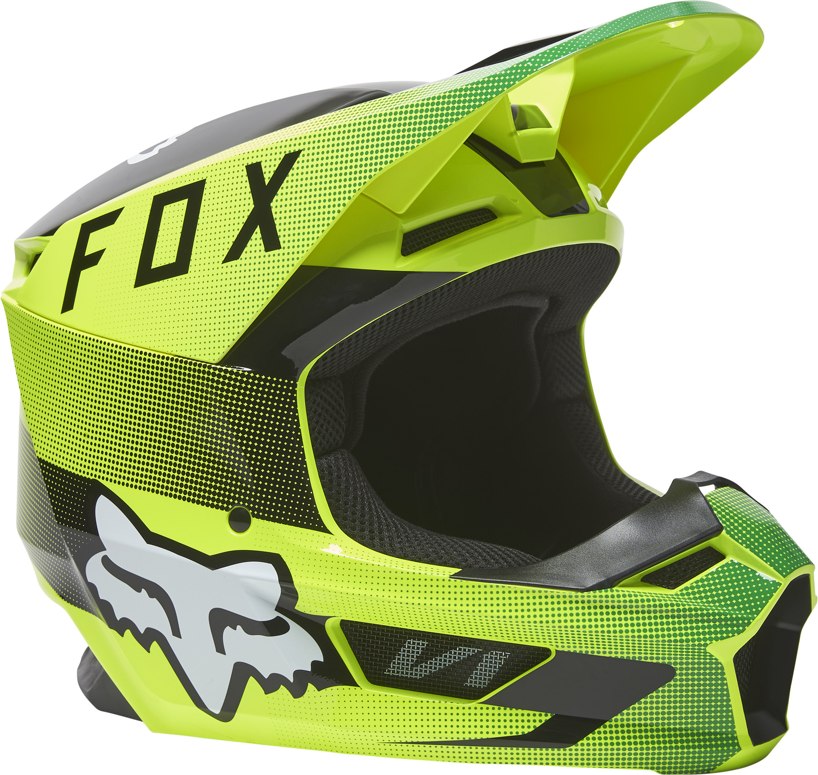 fox helmets green