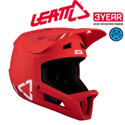 Leatt Gravity 1.0 MTB Helmet - Red