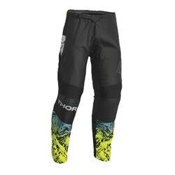 Thor Sector Youth Pant Atlas - Black/Teal - Size 28