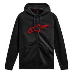 Alpinestars Ageless Zip Hoodie V3 - Black/Red