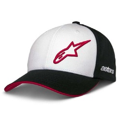 Alpinestars Sessionized Hat/Cap - White/Black/Red