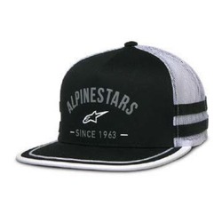 Alpinestars Backline Trucker Hat/Cap - Black/White/Grey