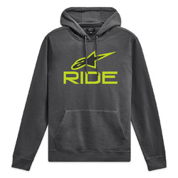 Alpinestars Ride 4.0 Hoodie - Charcoal/Lime