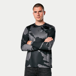 Alpinestars Camo Performance Long Sleeve Tee - Black/Camo