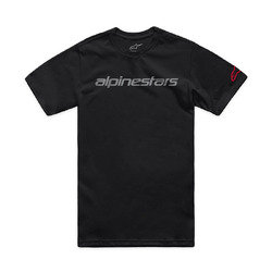 Alpinestars Linear Wordmark 2.0 CSF Tee - Black/Grey/Red