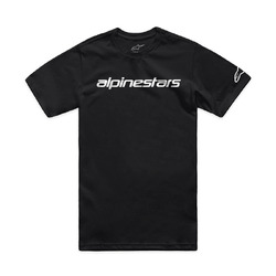 Alpinestars Linear Wordmark 2.0 CSF Tee - Black/White