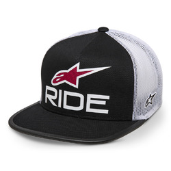 Alpinestars Ride 4.0 Trucker Hat/Cap - Black/White