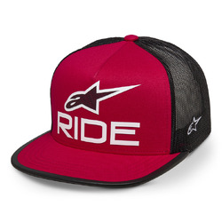 Alpinestars Ride 4.0 Trucker Hat/Cap - Red