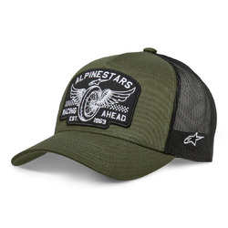 Alpinestars Heritage Patch Trucker Hat/Cap - Military Green