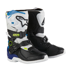 Alpinestars Tech 3S Boot Kids - White/Black/Blue