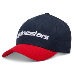 Alpinestars Linear Hat/Cap - Navy/Red