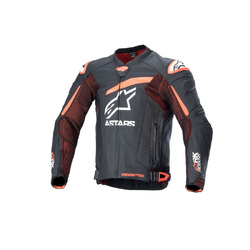 Alpinestars GP Plus R V4 Rideknit Leather - Black/Fluro Red/Red/White