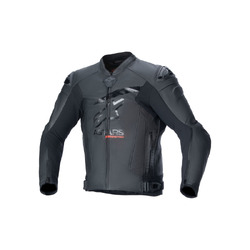 Alpinestars GP Plus R V4 Airflow Leather Jacket - Black/Black