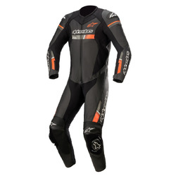 Alpinestars GP Force Chaser 1-Piece Suit - Black/Fluro Red