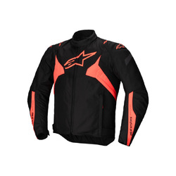 Alpinestars T Jaws V4 Waterproof Jacket - Black/Fluro Red