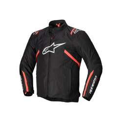 Alpinestars T SPS V2 Waterproof Jacket - Black/White/Fluro Red/Red