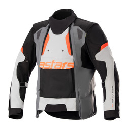 Alpinestars Halo Drystar ADV Jacket - Dark Grey/Ice Grey