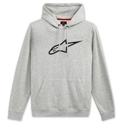 Alpinestars Ageless V2 Hoodie - Grey Heather/Royal Blue