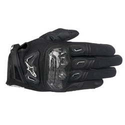 Alpinestars Women Smx 2 Air Carbon V2 Motorbike Gloves - Black