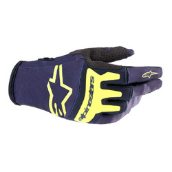 Alpinestars Techstar Glove - Navy/Fluro Royal Blue