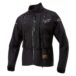 Alpinestars Techdura Jacket - Black/Fluro Red