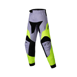 Alpinestars Racer Veil Pant Kids - Grey/Fluro Red/Yellow