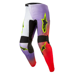 Alpinestars Fluid Lucent Pant - White/Neon Neon Red/Fluro Red/Yellow