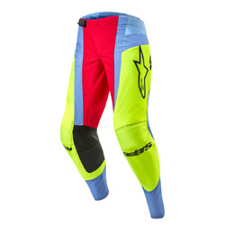 Alpinestars Techstar Ocuri Pant - Light Blue/Fluro Royal Blue/Red/Berry