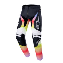 Alpinestars Racer Semi Pant Youth - Black/Multi/Orange - Size 28