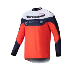 Alpinestars Pro-Dura Jersey - Navy/Orange/White