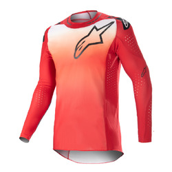 Alpinestars Supertech Risen Jersey - Red/White