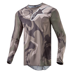 Alpinestars Racer Tactical Jersey - Military Green/Camo/Brown