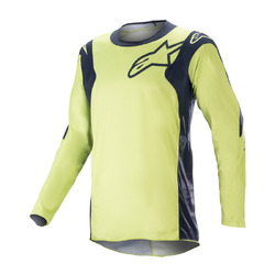 Alpinestars Racer Hoen Jersey - Navy/Fluro Orange/Teal/Green