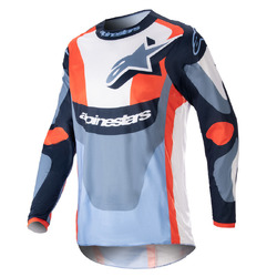 Alpinestars Fluid Agent Jersey - Navy/Orange - M