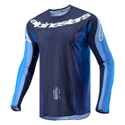 Alpinestars Techstar Pneuma Jersey - Dark Navy/Light Blue