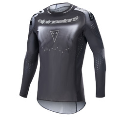 Alpinestars Supertech Jersey LE Laser - Black/Fluro Red