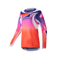 Alpinestars Fluid Wurx Jersey Womens - Multi/Orange/White