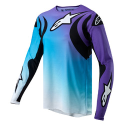 Alpinestars Fluid Jersey Womens - White/Turquoise