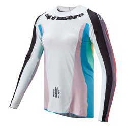 Alpinestars Techstar Jersey Womens - Black/Multi/Orange