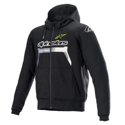 Alpinestars Chrome Ignition Hoodie Black Fluroyellow - Black/Fluro Yellow