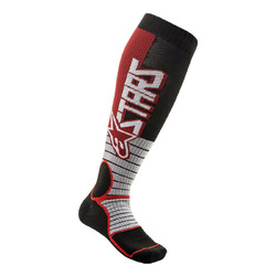 Alpinestars MX Pro Sock - Red/Black - S-M