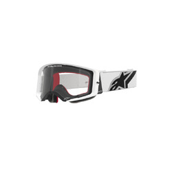 Alpinestars Supertech Corp Goggle Clear Lens - White